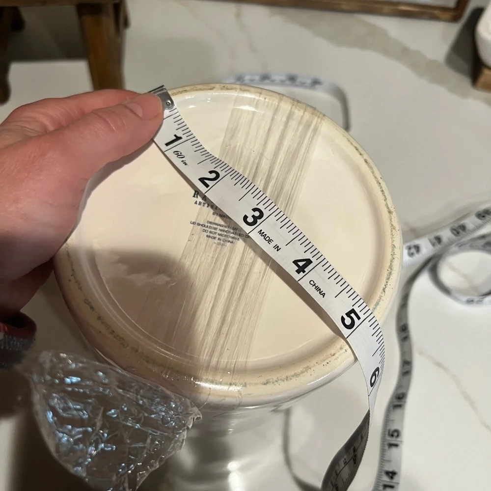NWOT Rae Dunn Artisan Collection by Magenta Ceramic Canister — SWEETS